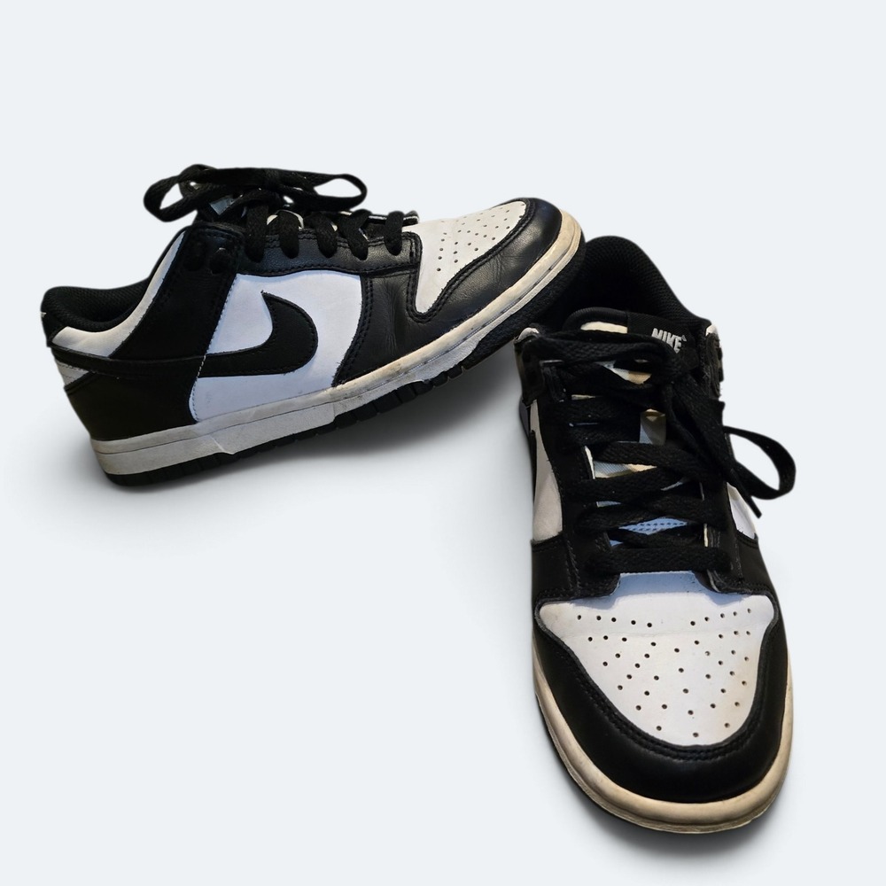 Nike Dunk Low Panda Black White GS Kids Size 4.5Y